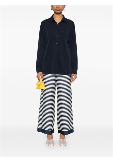Prussian blue striped Nine trousers 'S MaxMara - women 'S MAXMARA | 2519131173600001